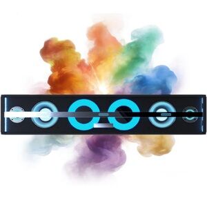 New UTV/ATV Sound Bar Speakers –Waterproof Marine Audio for RZR, Polaris, Can-Am